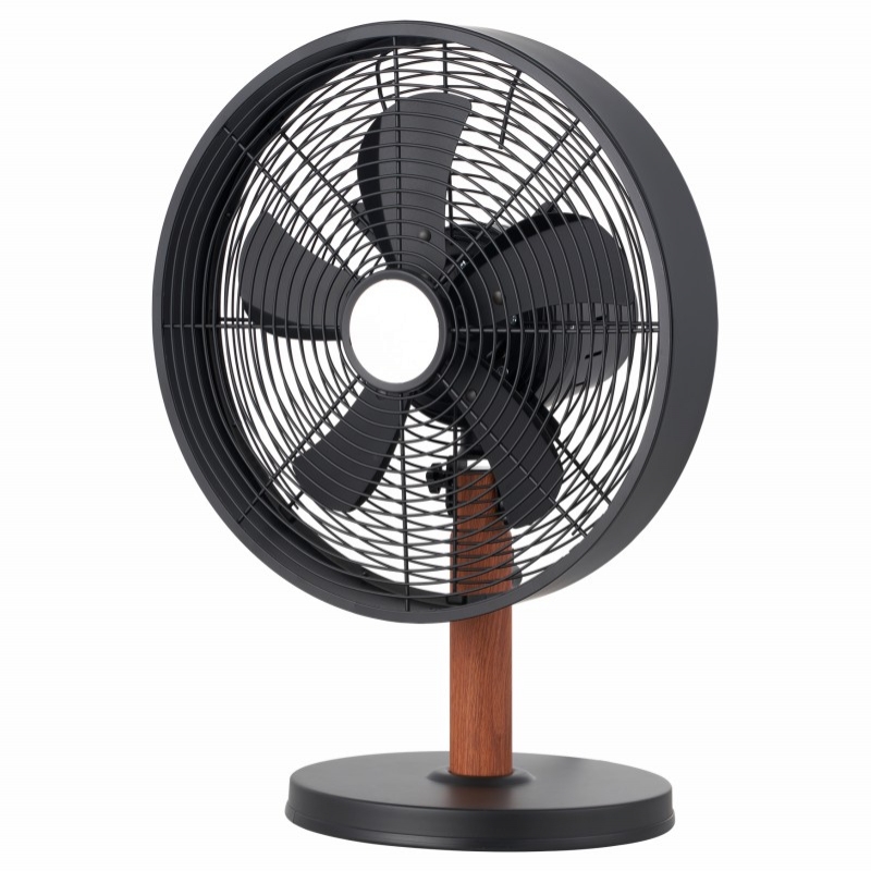 12 Inch Drum Table Fan Matt Black 